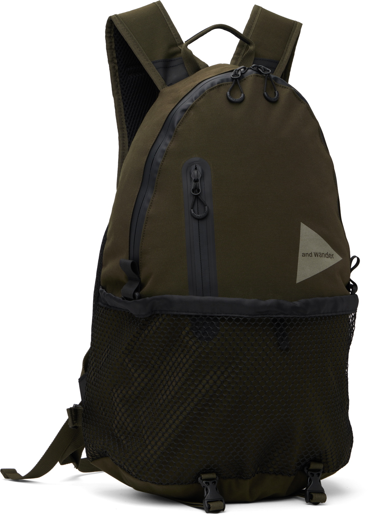 and wander Khaki PE/CO 20L Daypack Backpack