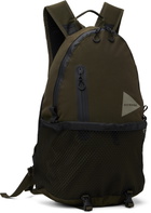 and wander Khaki PE/CO 20L Daypack Backpack