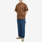 Uniform Bridge Men's Double Knee Denim Pants in Indigo Washed