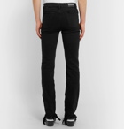 Balenciaga - Skinny-Fit Distressed Stretch-Denim Jeans - Black