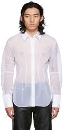 Dion Lee White Overlay Shirt