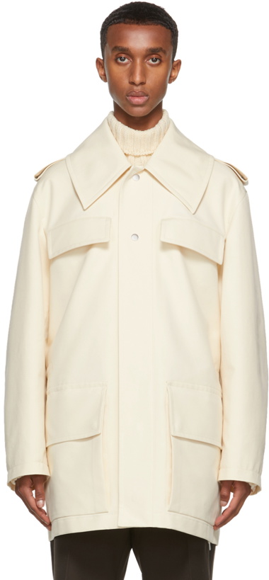 Photo: Jil Sander Off-White Field Jacket