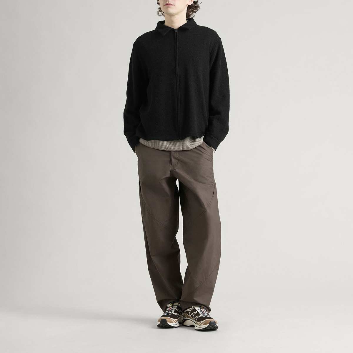 Goldwin Men's 0 High Density Cotton Helicoid Pants in Falcon