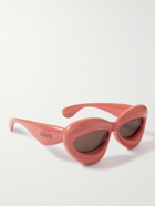 LOEWE - Inflated Round-Frame Acetate Sunglasses