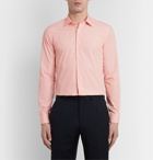 Caruso - Slim-Fit Cotton-Poplin Shirt - Pink