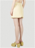 Rodebjer - Sole Langett Mini Skirt in Yellow