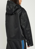 Adidas X Wales Bonner X Wales Bonner Hooded Satin Jacket Black