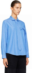 Sandy Liang Blue Gemma Shirt