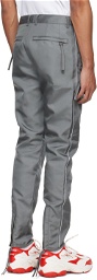 KANGHYUK Gray Lock Stitched Trousers