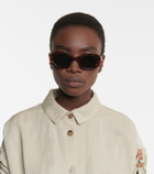 Celine Eyewear Triomphe 01 oval sunglasses