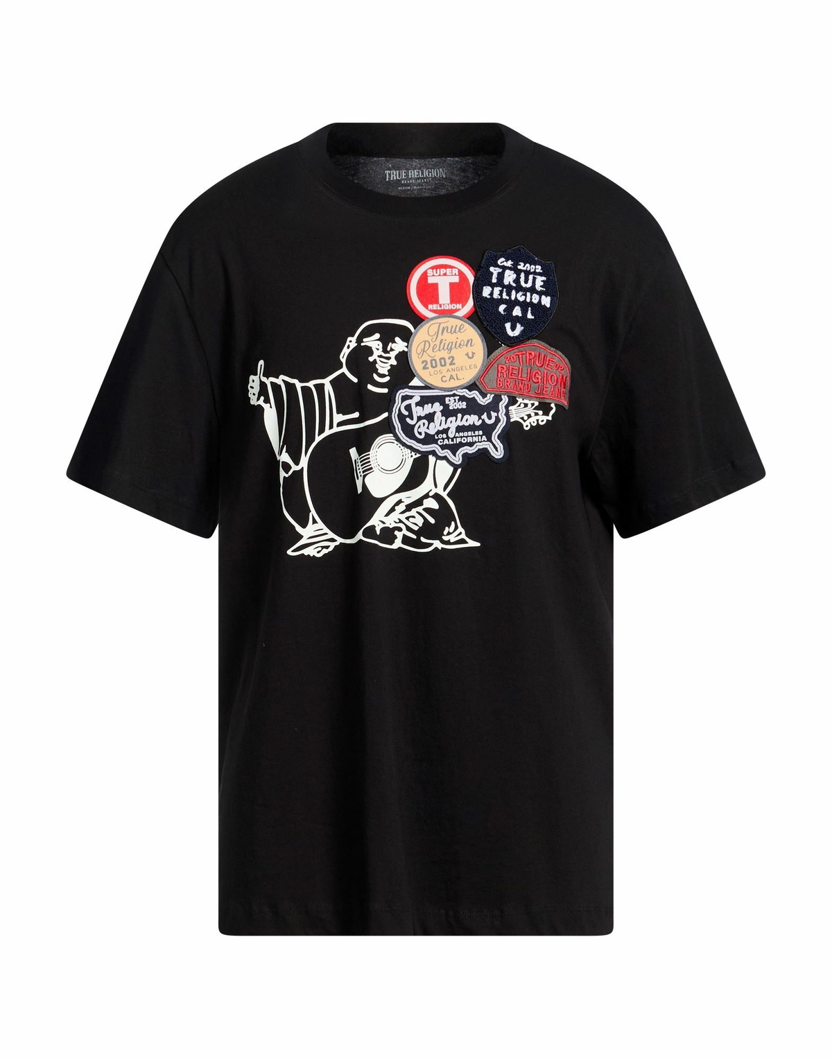 True Religion Mens T-shirt in Black