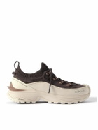 Moncler - Trailgrip Lite 3 Rubber-Trimmed Nubuck and Brushed-Suede Sneakers - Brown