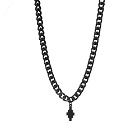 Marcelo Burlon Men's Cross Necklace in Black