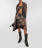 Paris Texas Roxy leather knee-high boots