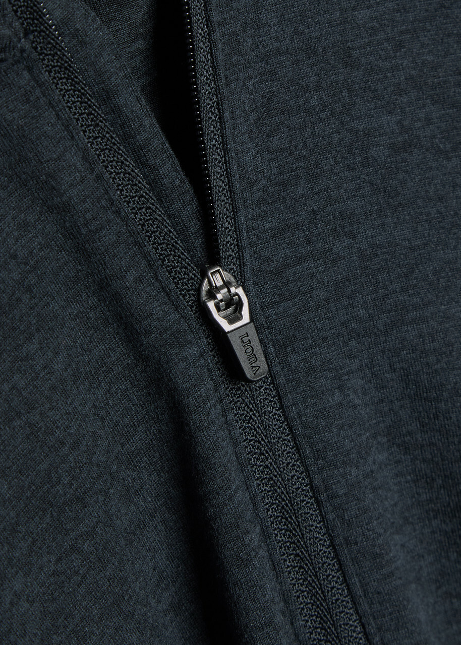 Vuori Ponto Half-zip Jersey Sweatshirt Navy