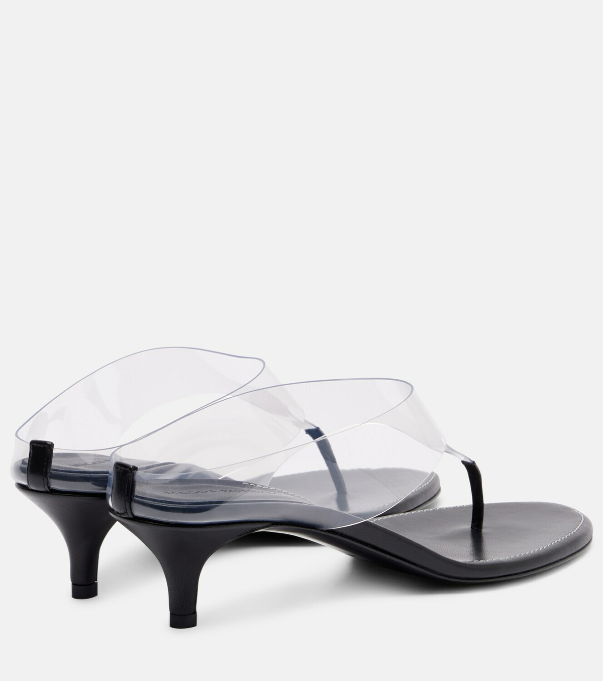 Magda Butrym 45 leather-trimmed thong sandals