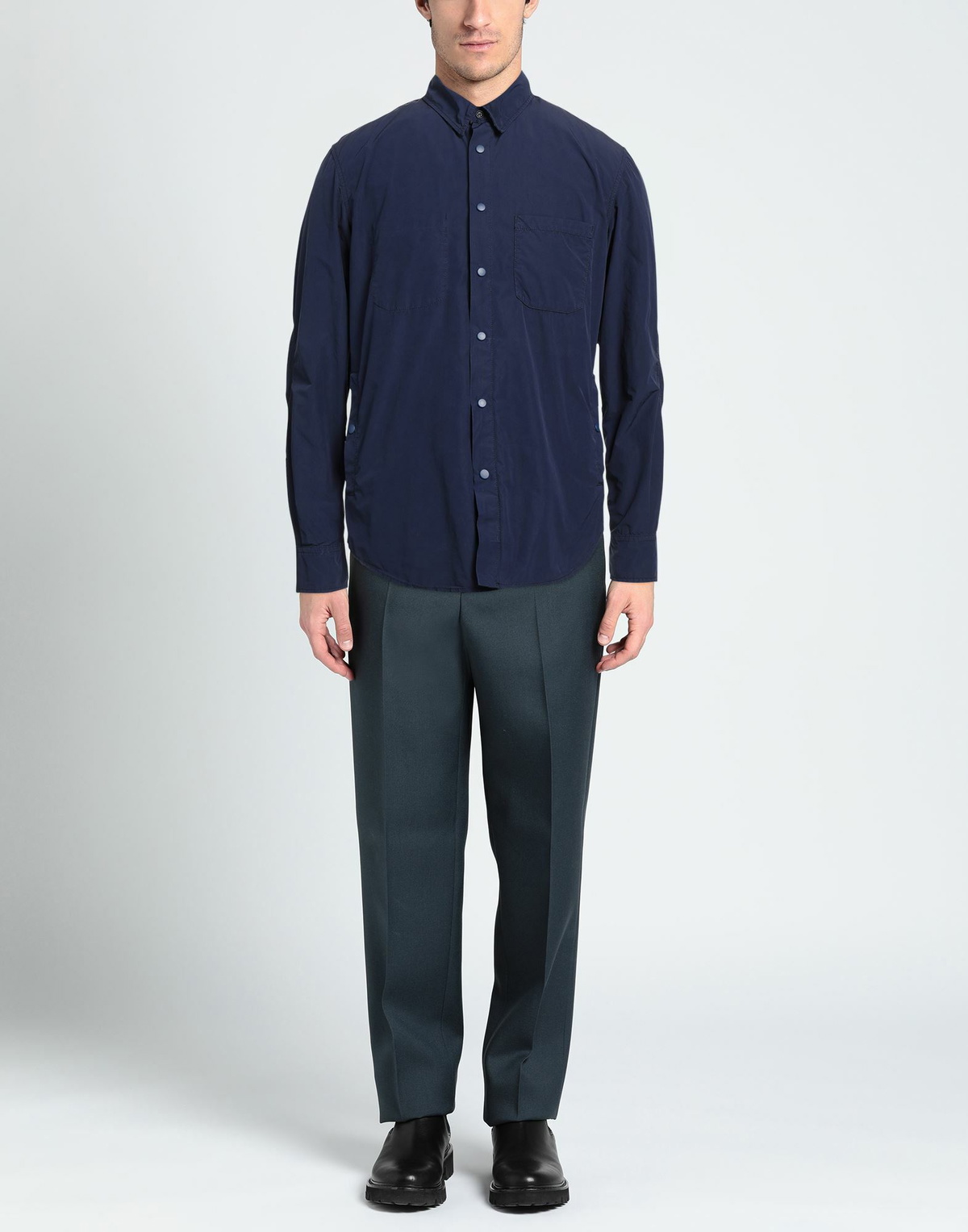 Aspesi Mens Shirt in Blue