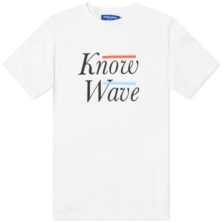 Photo: Know Wave Serif Tee