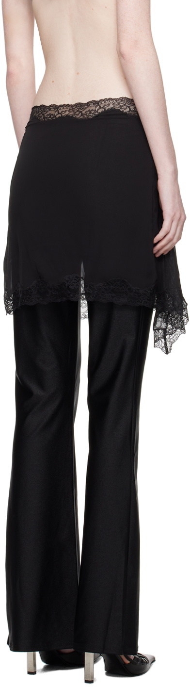 VAILLANT Black Layered Trousers
