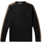 Fendi - Logo-Intarsia Wool Sweater - Black