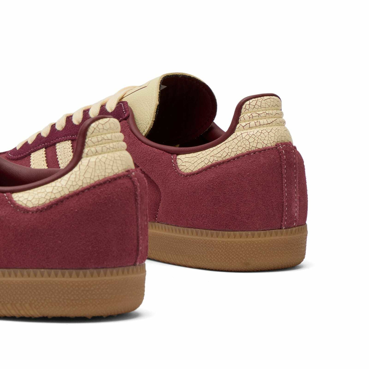 Adidas Men's Samba Og Sneaker in Shadow Red/Warm Vanilla/Gum