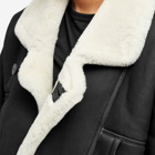 Meotine Women's Zoe Shearling Jacket in Black