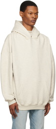 Fear of God Off-White Flocked Hoodie