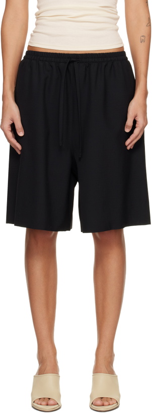 Photo: Fear of God Black Drawstring Shorts