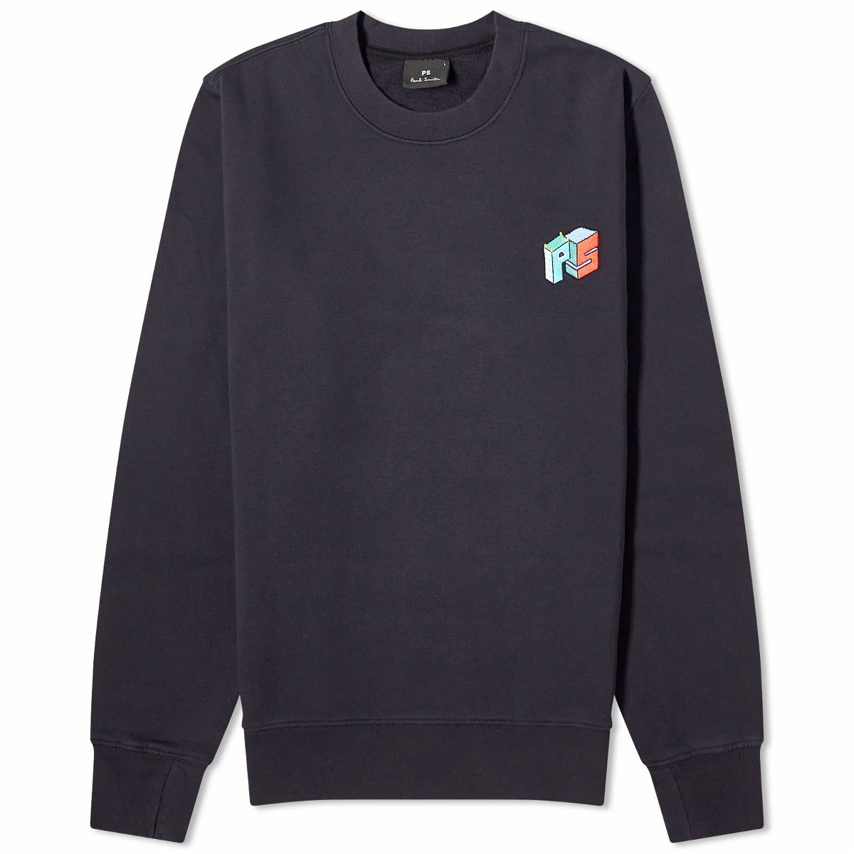 Photo: Paul Smith Men's Jack's World Embroidered Crew Sweat in Blue