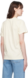 GANNI Off-White Printed T-Shirt