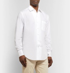 Loro Piana - Andre Cotton-Poplin Shirt - White