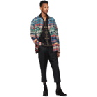 Greg Lauren Multicolor Mixed Plaid Classic Studio Shirt