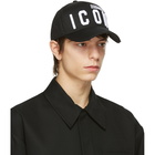 Dsquared2 Black Icon Baseball Cap