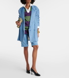 Dries Van Noten Oversized denim blazer