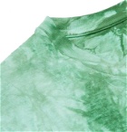 Wacko Maria - High Times Tie-Dyed Cotton-Jersey T-Shirt - Green