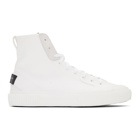 Givenchy White Tennis Light Mid-Top Sneakers