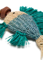 Zimmermann Fish Raffia bag Charm - Multicoloured 1 - One Size