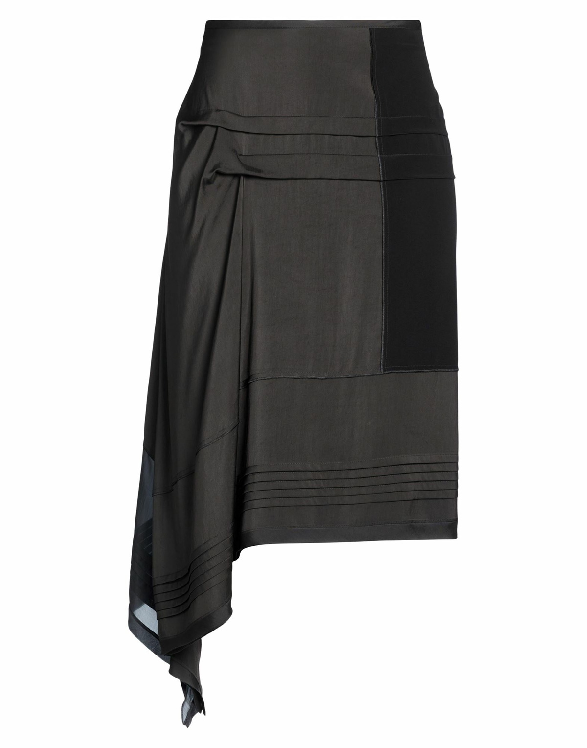Lemaire Womens Midi skirt Charcoal