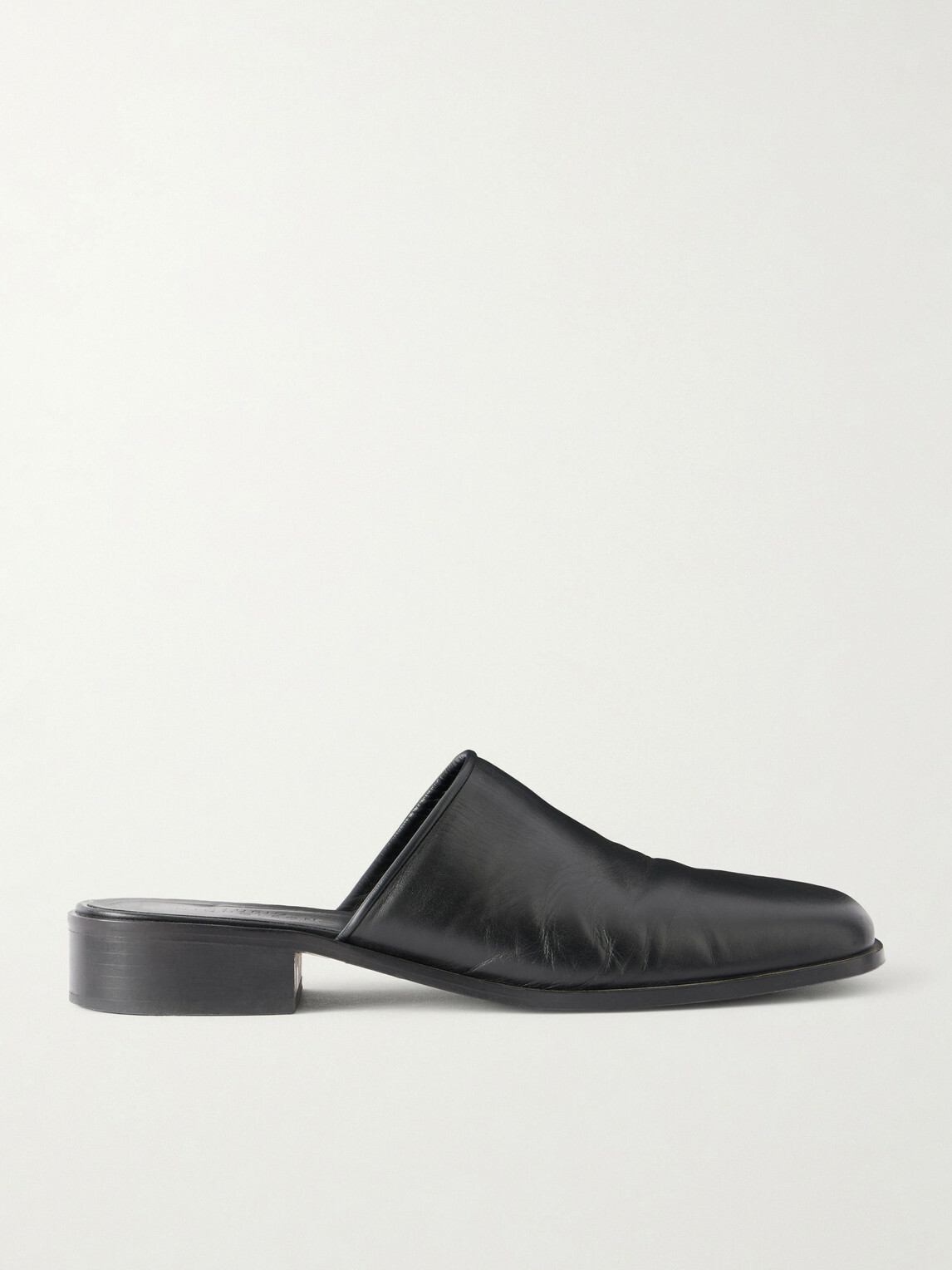 Studio Nicholson - Barlow Leather Mules - Black