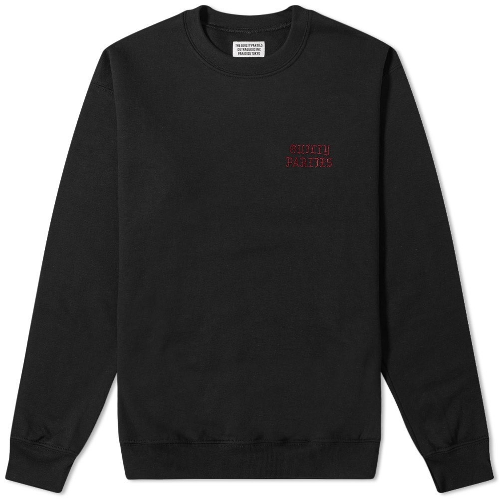 Photo: Wacko Maria Guilty Parties Embroidered Crew Sweat