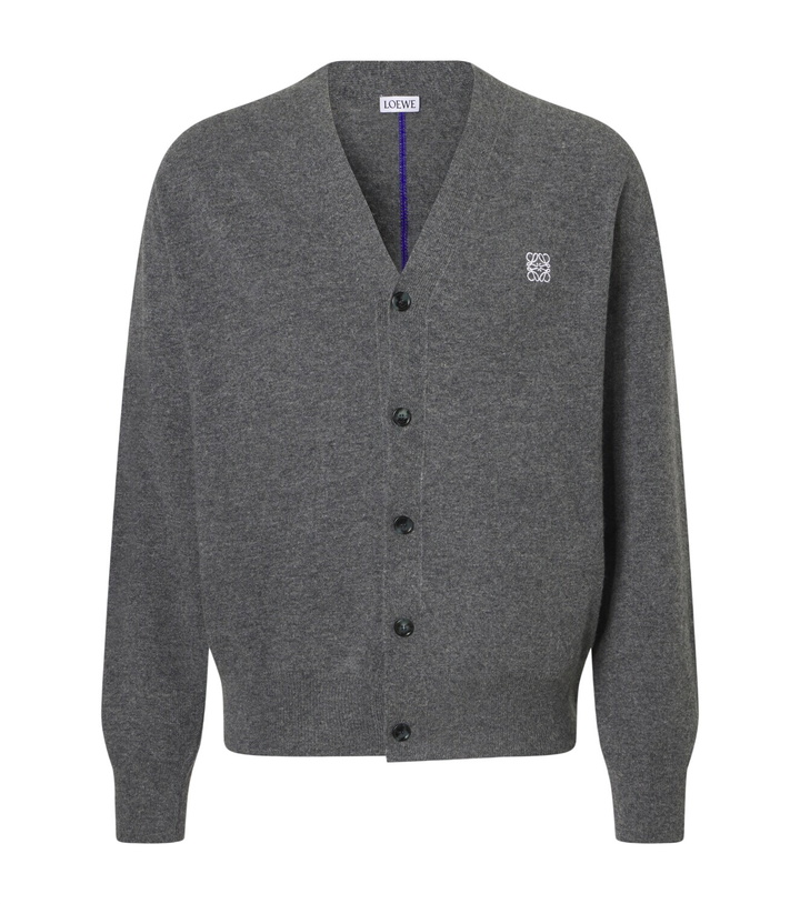 Photo: Loewe Anagram wool cardigan