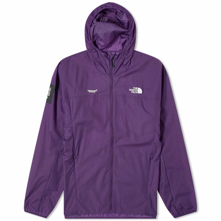 Photo: The North Face Men's x Undercover Trail Run Packable Wind Jacket in Purple Pennant