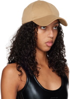 Mugler Beige 'Mugler' Cap