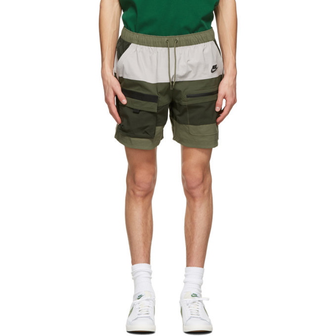 Photo: Nike Green NSW Woven Shorts