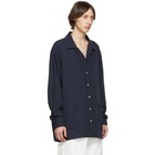 Jacquemus Navy La Chemise Etienne Shirt