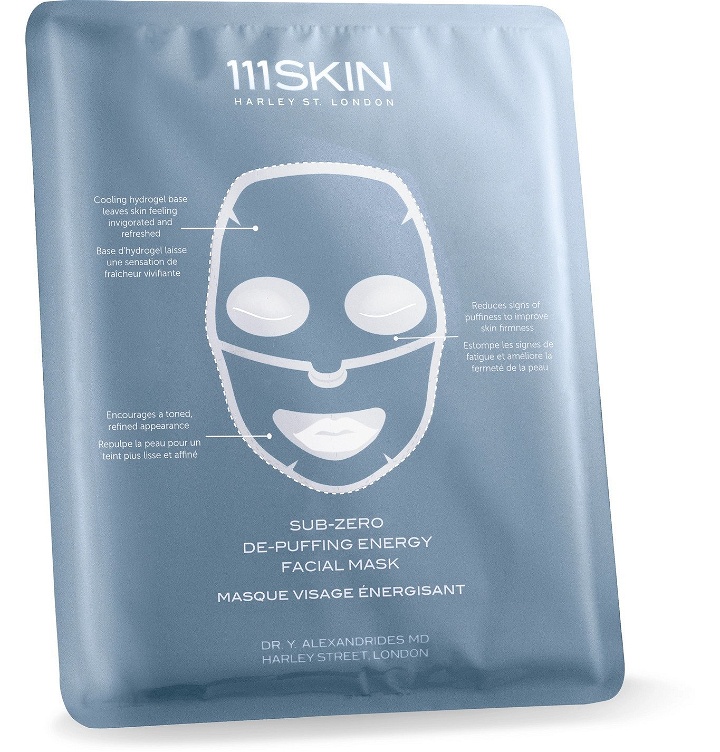 Photo: 111SKIN - Sub-Zero De-Puffing Energy Facial Masks, 5 x 30ml - Colorless
