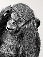 BUCCELLATI - Hear-No-Evil Monkey Silver Ornament