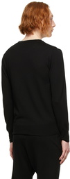 Vivienne Westwood Black Orb Round Neck Sweater