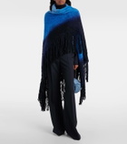 Gabriela Hearst Lauren fringed ombré cashmere shawl