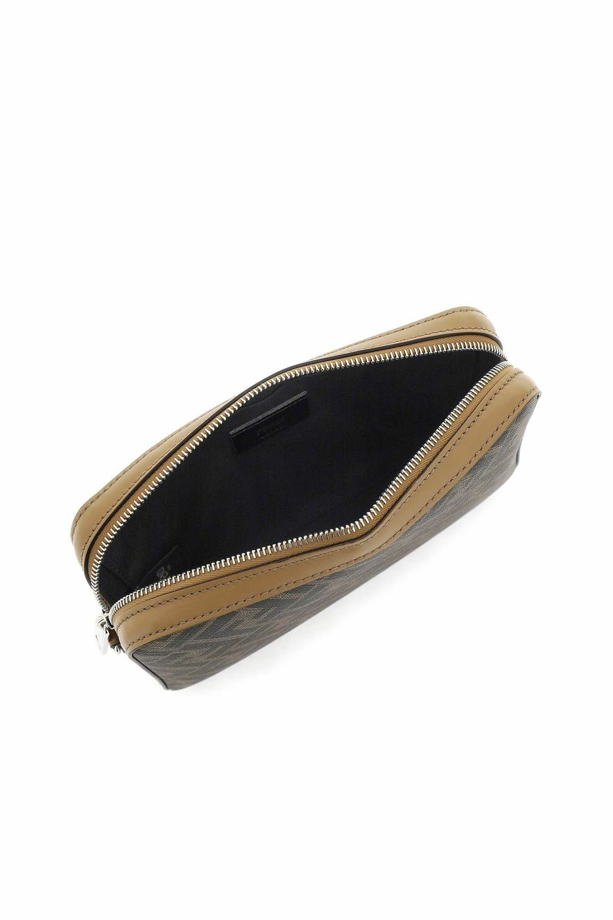 FENDI fendi diagonal camera bag Beige Fendi